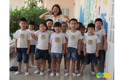 Giờ học IGEM LEARNING tại trường MN Việt Triều-Hữu Nghị 